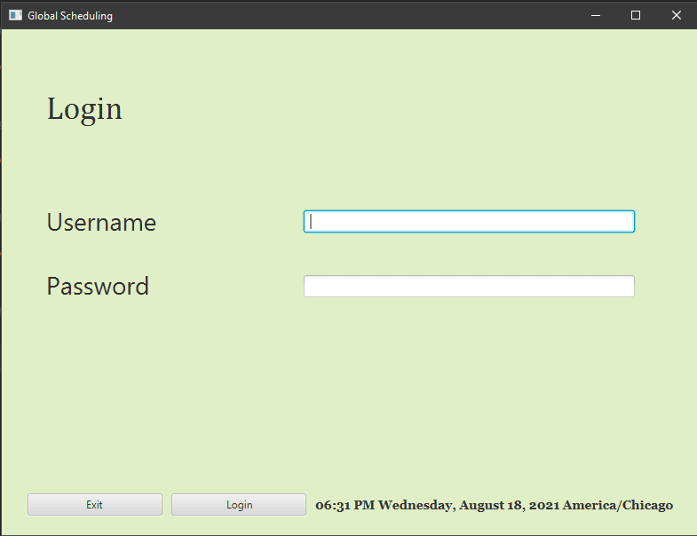 Image of Scheduling App